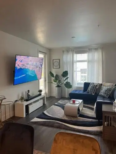Offsite venue - Entire place 1bed 1 bath 1 bed King size turns in two full twin size plus beds includes coffee thumbnail